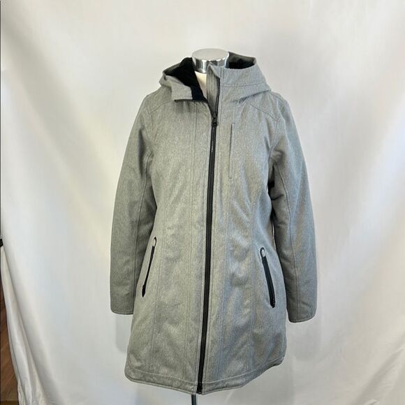 Athleta Gray Cascades Parka Jacket - Picture 2 of 7